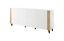 Picture of FARO chest of drawers 200x42x82 white matt + oak craft