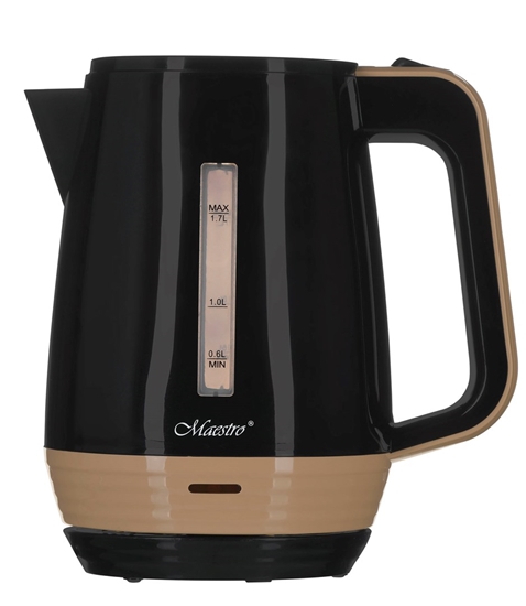 Picture of Feel-Maestro MR033 black electric kettle 1.7 L 2200 W
