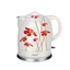 Изображение Feel-Maestro MR-066-RED FLOWERS electric kettle 1.5 L 1200 W Red, White