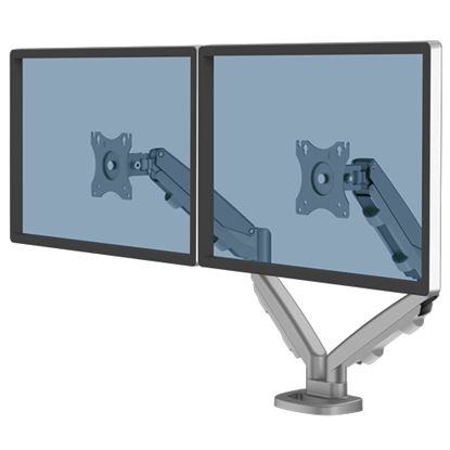 Attēls no Fellowes Eppa Double monitor arm silver