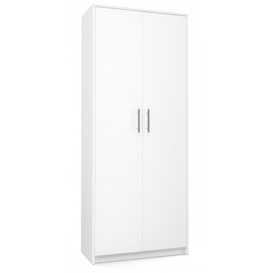 Picture of Filing cabinet OLIV 2D 74x35x180 cm, white