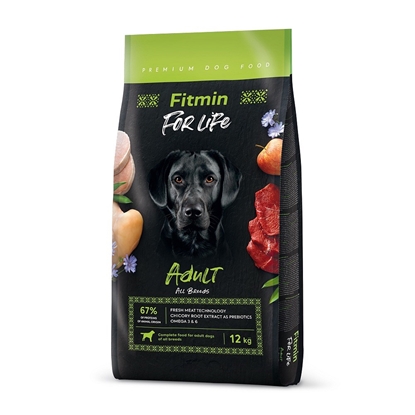 Picture of FITMIN For Life Adult All breeds - dry dog food - 12 kg