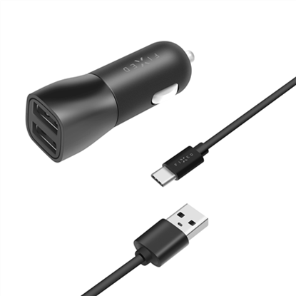 Picture of Fixed | Dual USB Cable | Car Charger