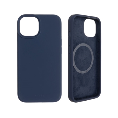 Attēls no Fixed | MagFlow with MagSafe support | Back cover | Apple | iPhone 14 | Liquid silicon | Blue