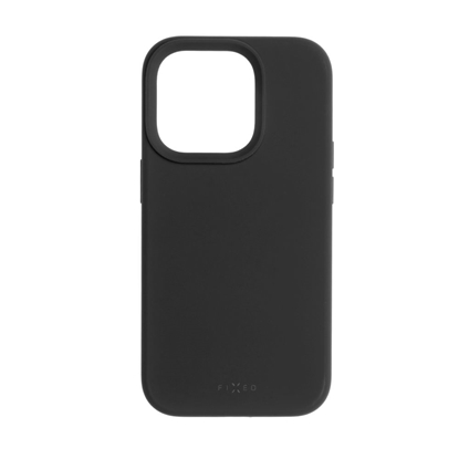 Attēls no Fixed | MagFlow with MagSafe support | Back cover | Apple | iPhone 14 Pro | Liquid silicon | Black