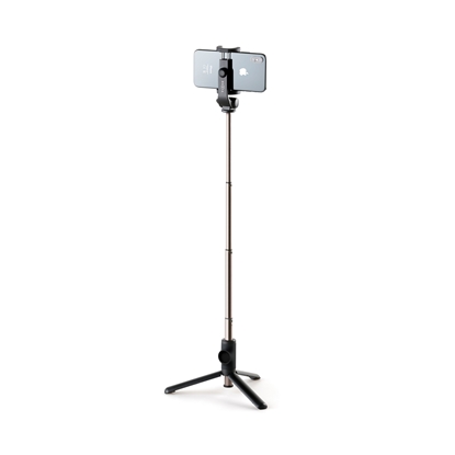 Attēls no Fixed | Selfie stick With Tripod Snap Lite | No | Yes | Black | 56 cm | Aluminum alloy | Fits: Phones from 50 to 90 mm width; Bluetooth trigger range: 10 m; Selfie stick load capacity: 1000 g; Removable Bluetooth remote trigger with replaceable battery | 