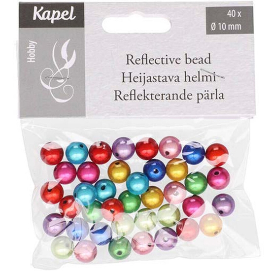 Picture of Fl.dekors Kapel pērles baltas 10mm 40gab.