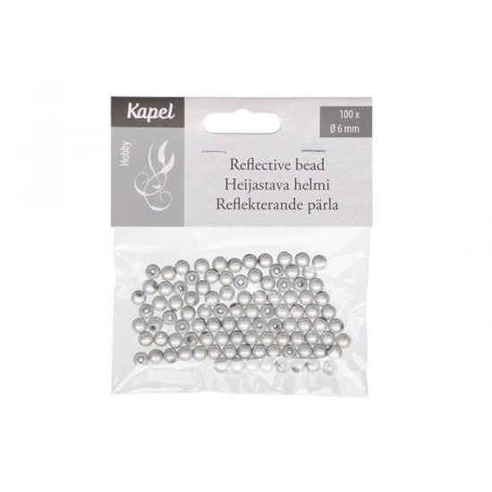 Picture of Fl.dekors Kapel pērles baltas 6mm100gab.