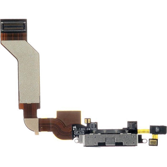 Picture of Flex kabelis preks iPhone 4S sistēmas savienotājs ar mikrofonu HQ