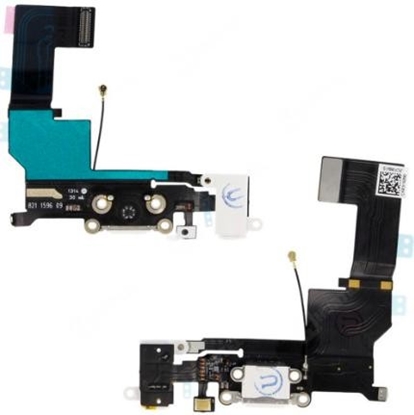 Picture of Flex priekš iPhone SE audio un uzlādes savienotājam ar mikrofonu melns ORG