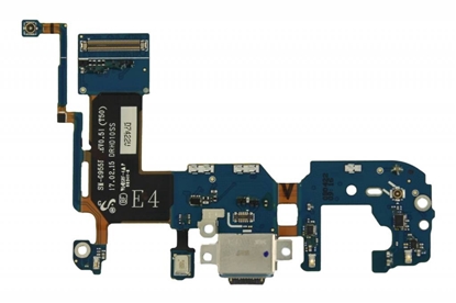 Изображение Flex priekš Samsung G955 S8 Plus spraudnim, mikrofonam, ar antenas pagarinājumu (used Grade A) Oriģināls