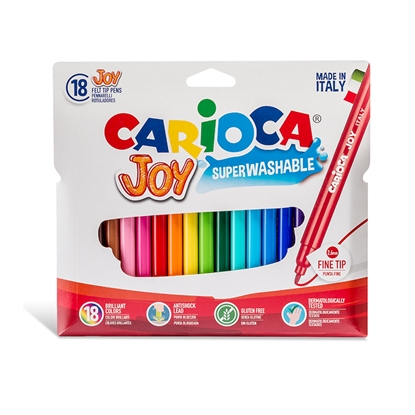 Attēls no Flomasteri CARIOCA JOY 18 krāsas
