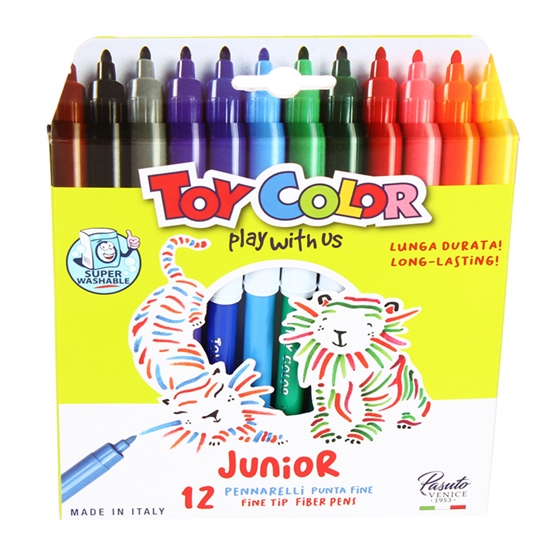 Изображение Flomasteri Toy Color 12-krāsas