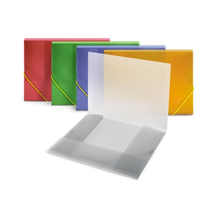 Picture of Mape ar gumiju FORPUS A4 formāts, puscaurspīdīga, balta