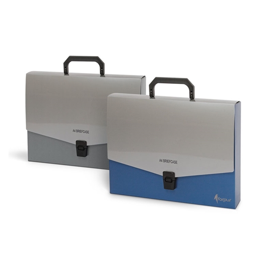 Picture of Mape portfelis FORPUS ar rokturi, formāts A4, zila