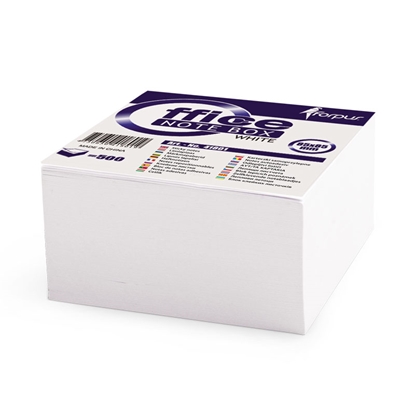 Picture of Piezīmju papīrs FORPUS ar salīmētu sānu, 9x9 cm, 500 lapas