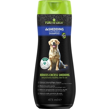 Picture of FURminator deShedding Ultra Premium - shampoo for dogs - 473ml