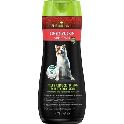 Изображение FURminator Sensitive Skin Ultra Premium - hair conditioner for dogs - 473ml