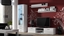 Attēls no Furniture set SOHO 1 (RTV180 cabinet + S1 cabinet + shelves) White/White Gloss