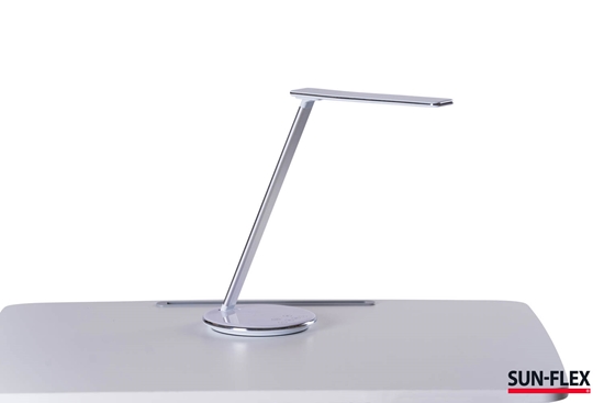 Picture of Galda lampa SUN-FLEX®QLITE™ ar iebūvētu bezvadu tālruņa lādētāju, balta
