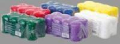 Picture of Galda sveces 50x80mm, sarkanas, 8 gab.