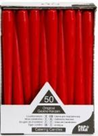 Picture of Galda sveces D 2,2cmx25cm, sarkanas, 50 gab.