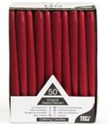 Picture of Galda sveces, D 2,2 x 25 cm, bordo, 50 gab.
