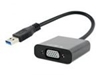 Изображение Gembird Adapter USB 3.0 Male - VGA Female Full HD