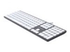 Picture of Gembird Chocolate Keyboard USB US Black with White keys