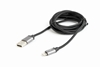 Picture of Gembird cotton braided USB Lightning 1.8m Black