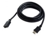 Изображение Gembird High speed HDMI Male - HDMI Female Ethernet 1.8m Black 4K
