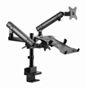 Изображение Gembird MA-DA3-02 monitor mount / stand 81.3 cm (32") Desk Black