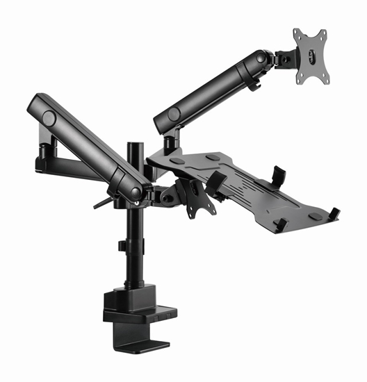 Изображение Gembird MA-DA3-02 monitor mount / stand 81.3 cm (32") Desk Black