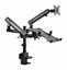 Attēls no Gembird MA-DA3-02 monitor mount / stand 81.3 cm (32") Desk Black