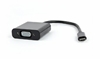 Изображение Gembird USB Type-C Male - VGA Female Full HD Black