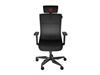 Picture of Genesis Ergonomic Chair Astat 700 mm | Base material Aluminum; Castors material: Nylon with CareGlide coating | Black