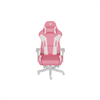 Picture of Genesis mm | Backrest upholstery material: Eco leather, Seat upholstery material: Eco leather, Base material: Nylon, Castors material: Nylon with CareGlide coating | Pink/White