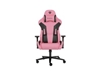 Изображение Genesis mm | Backrest upholstery material: Eco leather, Seat upholstery material: Eco leather, Base material: Metal, Castors material: Nylon with CareGlide coating | Black/Pink