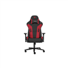 Picture of Genesis mm | Backrest upholstery material: Fabric, Eco leather, Seat upholstery material: Fabric, Base material: Metal, Castors material: Nylon with CareGlide coating | Black/Red