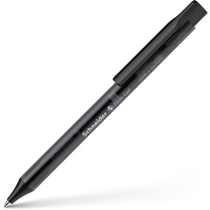 Attēls no Gēla tintes pildspalva SCHNEIDER Fave Gel, 0,7mm, melna