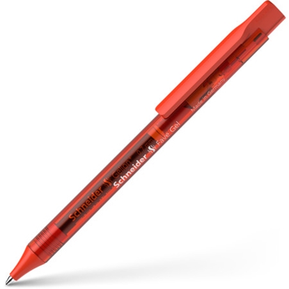Attēls no Gēla tintes pildspalva SCHNEIDER Fave Gel, 0,7mm, sarkana