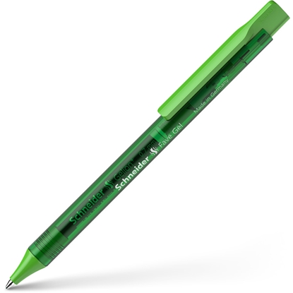 Attēls no Gēla tintes pildspalva SCHNEIDER Fave Gel, 0,7mm, zaļa