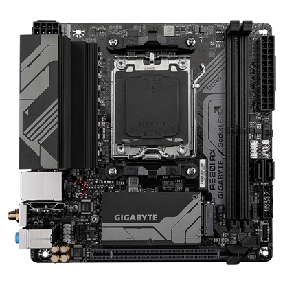 Изображение Gigabyte A620I AX motherboard AMD A620 Socket AM5 mini ITX
