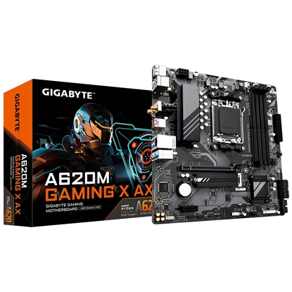 Изображение Gigabyte A620M GAMING X AX AMD A620 Socket AM5 micro ATX
