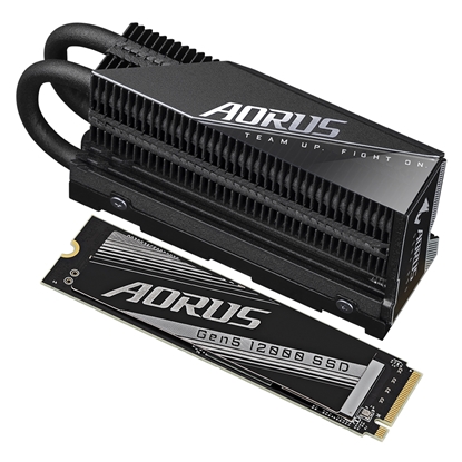 Изображение Gigabyte AORUS Gen5 12000 M.2 1 TB PCI Express 5.0 3D TLC NAND NVMe