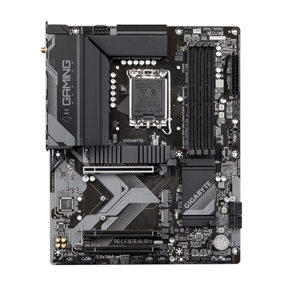 Изображение Gigabyte B760 GAMING X AX Motherboard - Supports Intel Core 14th Gen CPUs, 8+1+1 Phases Digital VRM, up to 7600MHz DDR5 (OC), 3xPCIe 4.0 M.2, Wi-Fi 6E, 2.5GbE LAN, USB 3.2 Gen 2
