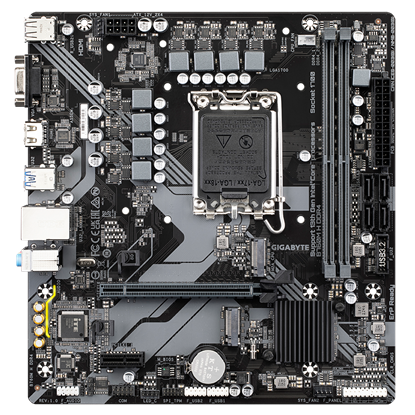 Attēls no Gigabyte B760M H DDR4 (rev. 1.0) Intel B760 Express LGA 1700 micro ATX