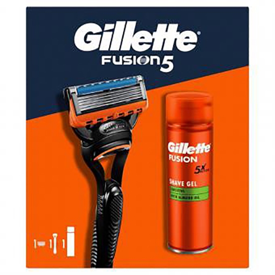 Изображение Gillette Fusion5 (1up + skūšanās želeja)