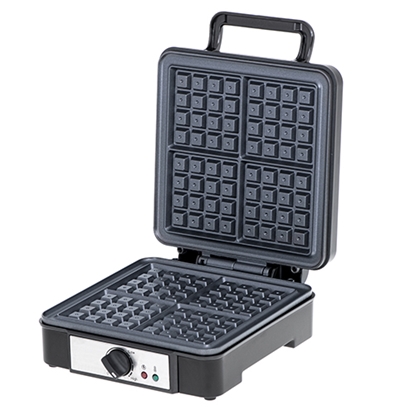 Attēls no Adler Waffle Maker AD 3049 1200 W, Number of pastry 4, Belgium, Black