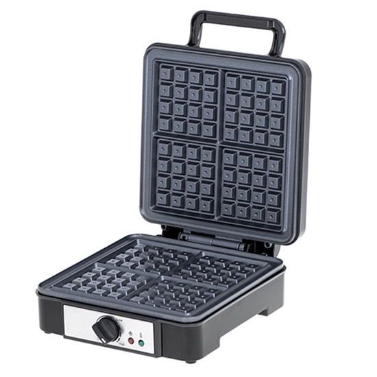 Picture of Adler Waffle Maker AD 3049 1200 W, Number of pastry 4, Belgium, Black